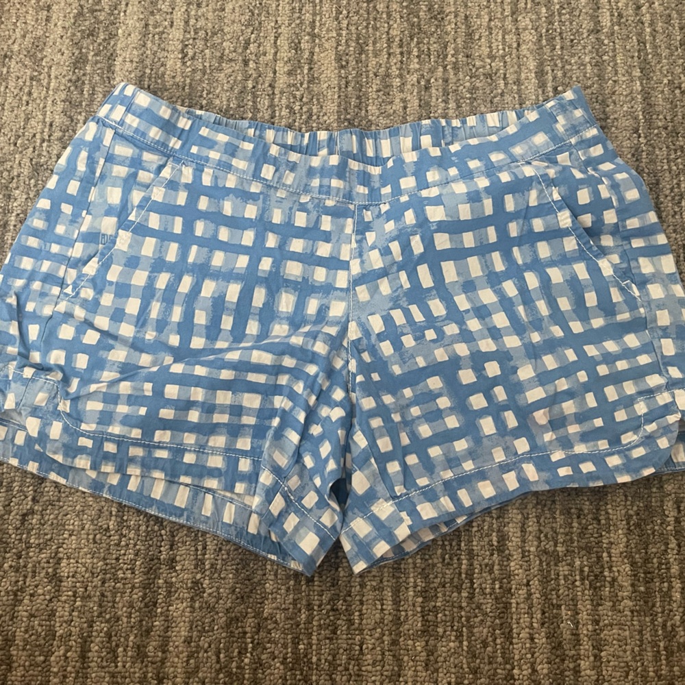 Lilly Pulitzer checkered shorts